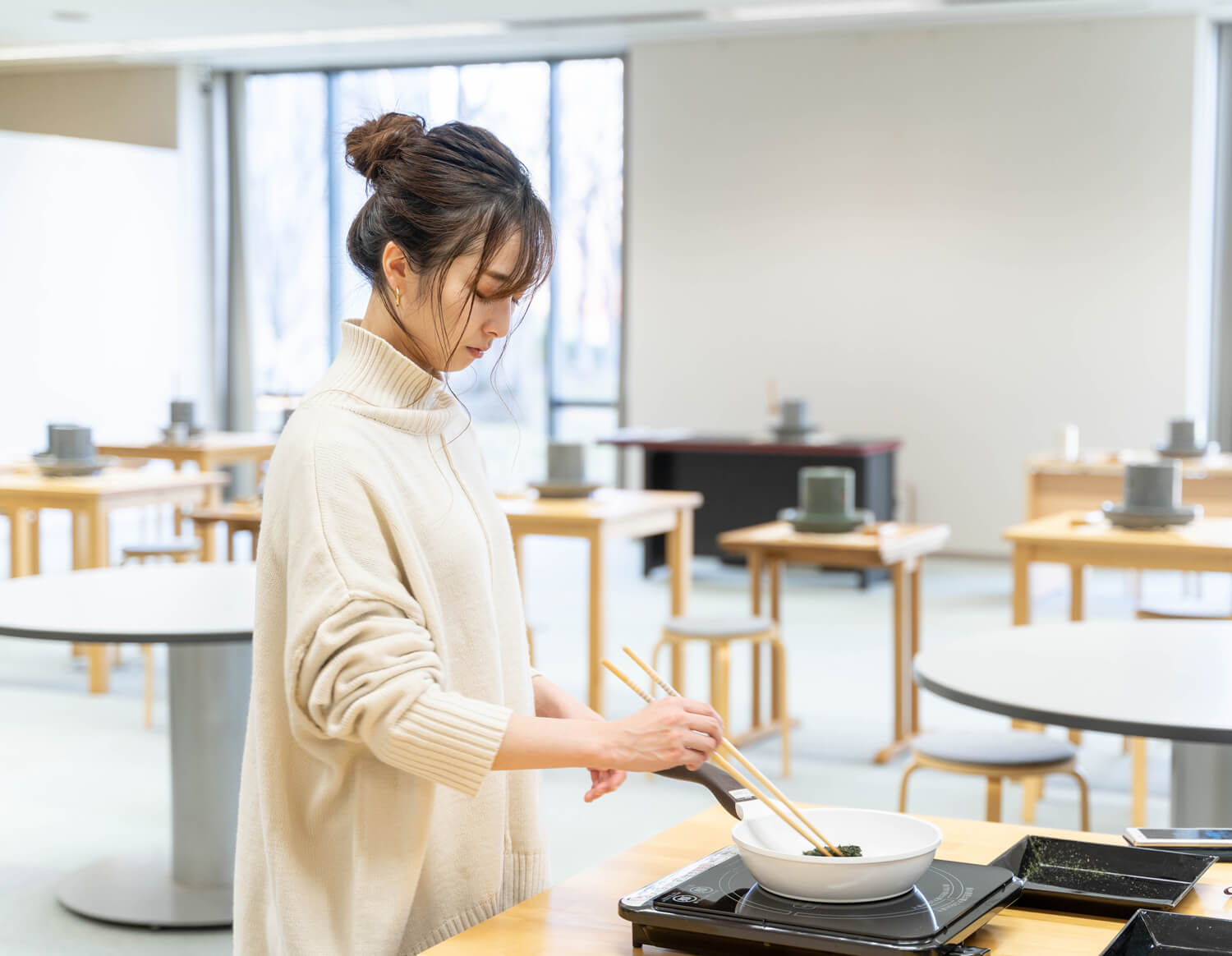 お家でもやってみたい！ほうじ茶づくり体験