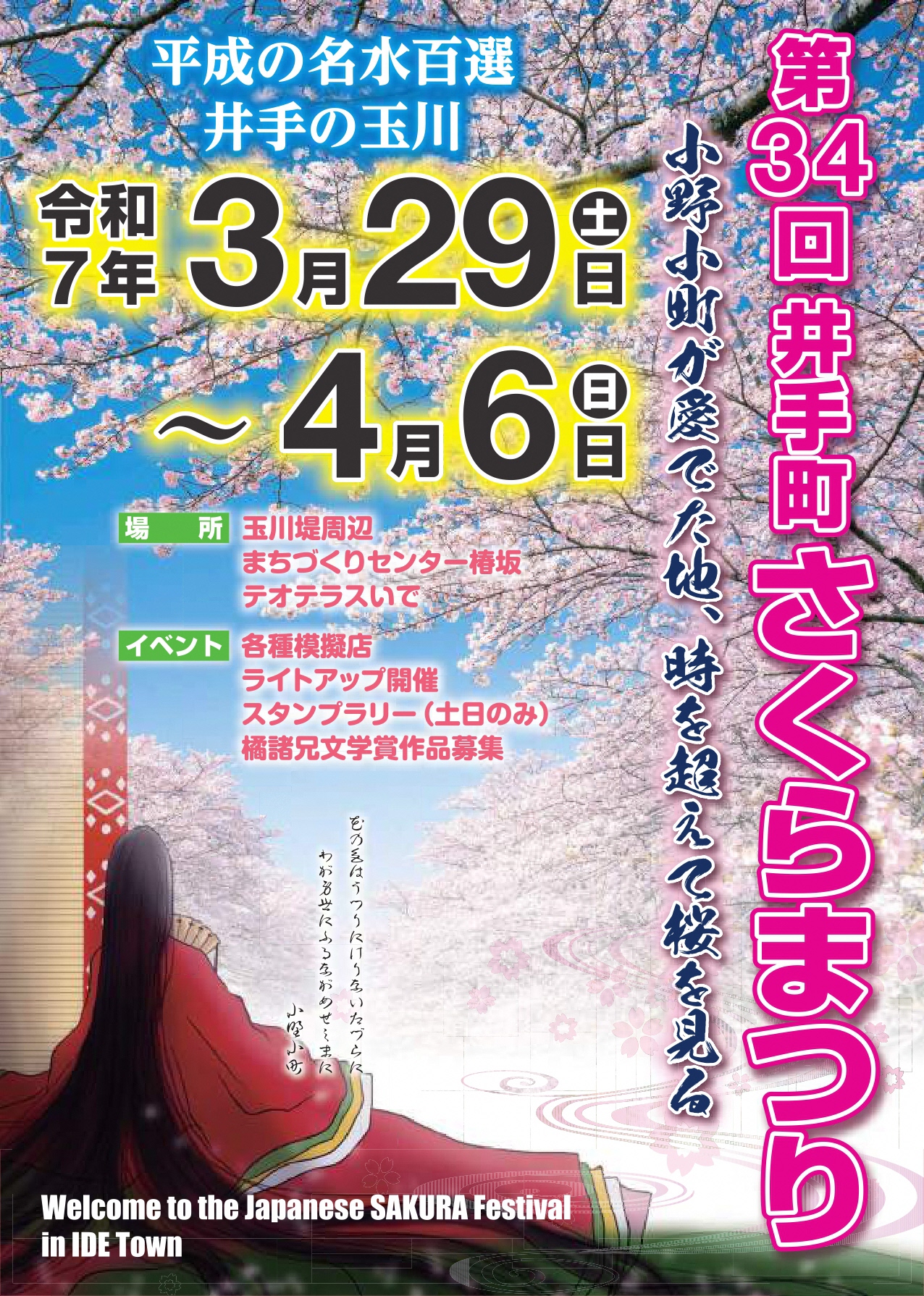 第34回井手町さくらまつり