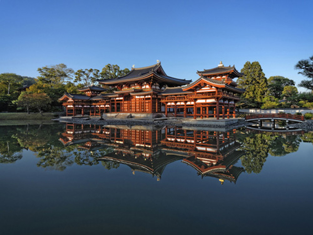 世界遺産に登録されている美しい平等院