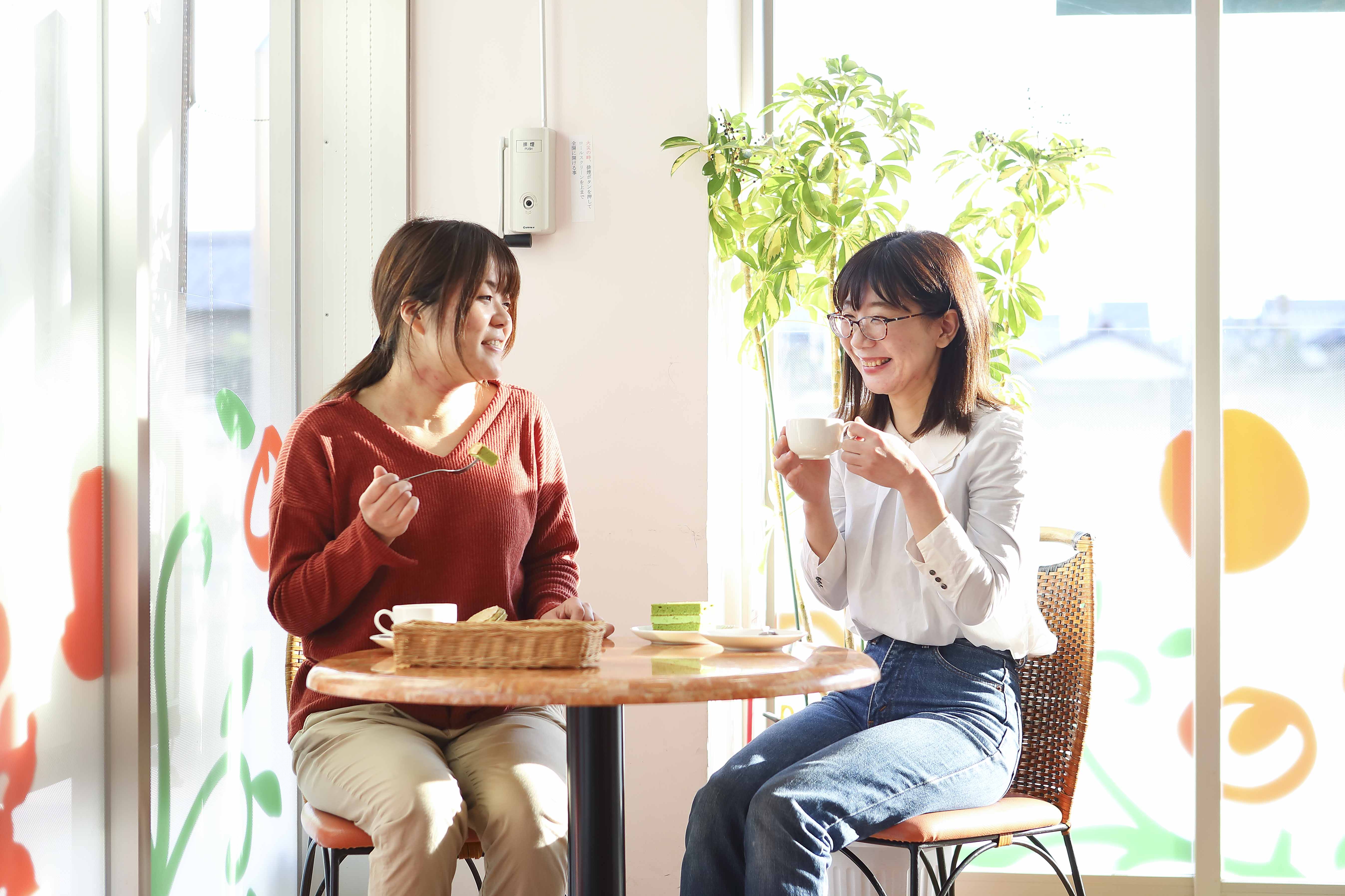 帰る前に宇治抹茶スイーツでひと息