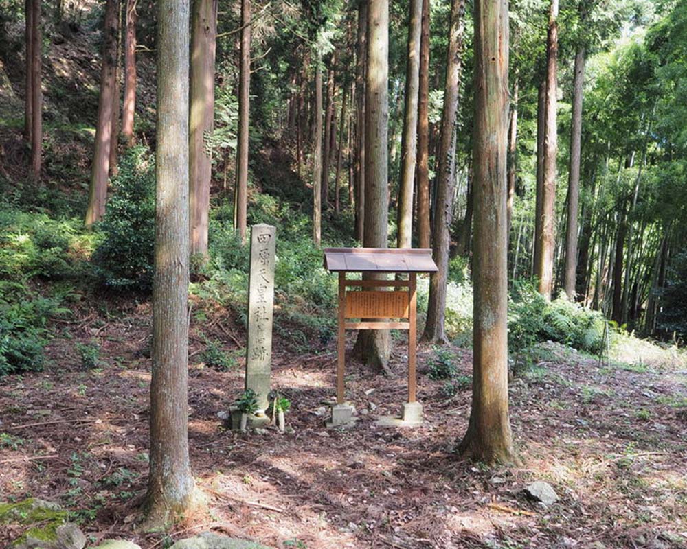 田原天皇社跡