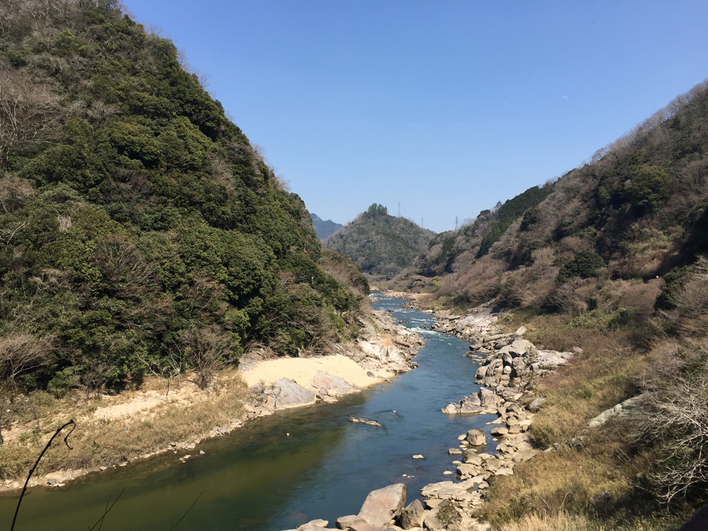 ボルダリングエリア 京都・笠置