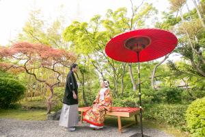 松花堂庭園：青もみじ8