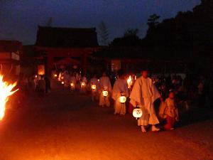 石清水八幡宮：石清水祭還幸の儀