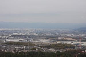 甘南備山からのパノラマ