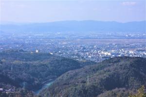 槇尾山展望台　天ケ瀬森林公園